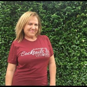 Cocktails and Cusswords Tee